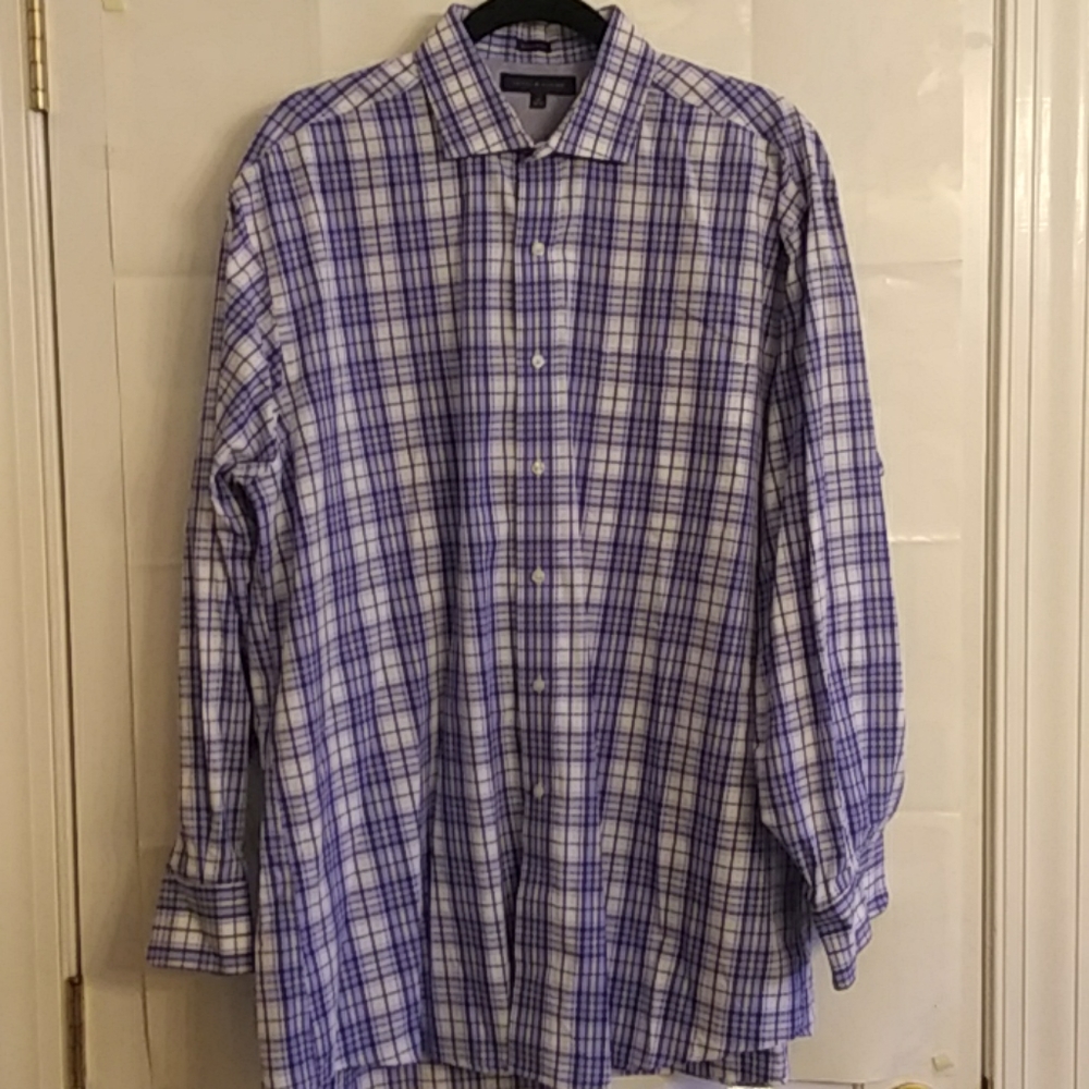 Tommy Hilfiger Men's Dress Shirt Size 17 32/33 - Picture 7 of 7
